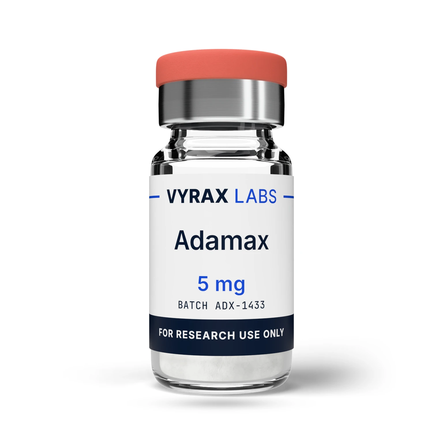 Adamax 5mg research vial, Vyrax Labs