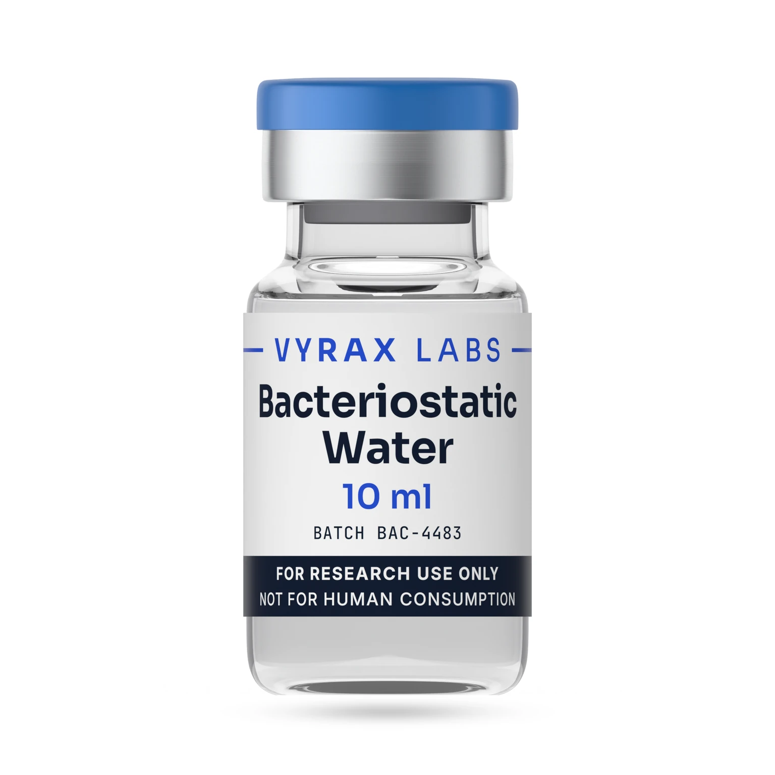 Bacteriostatic Water 10ml research vial
