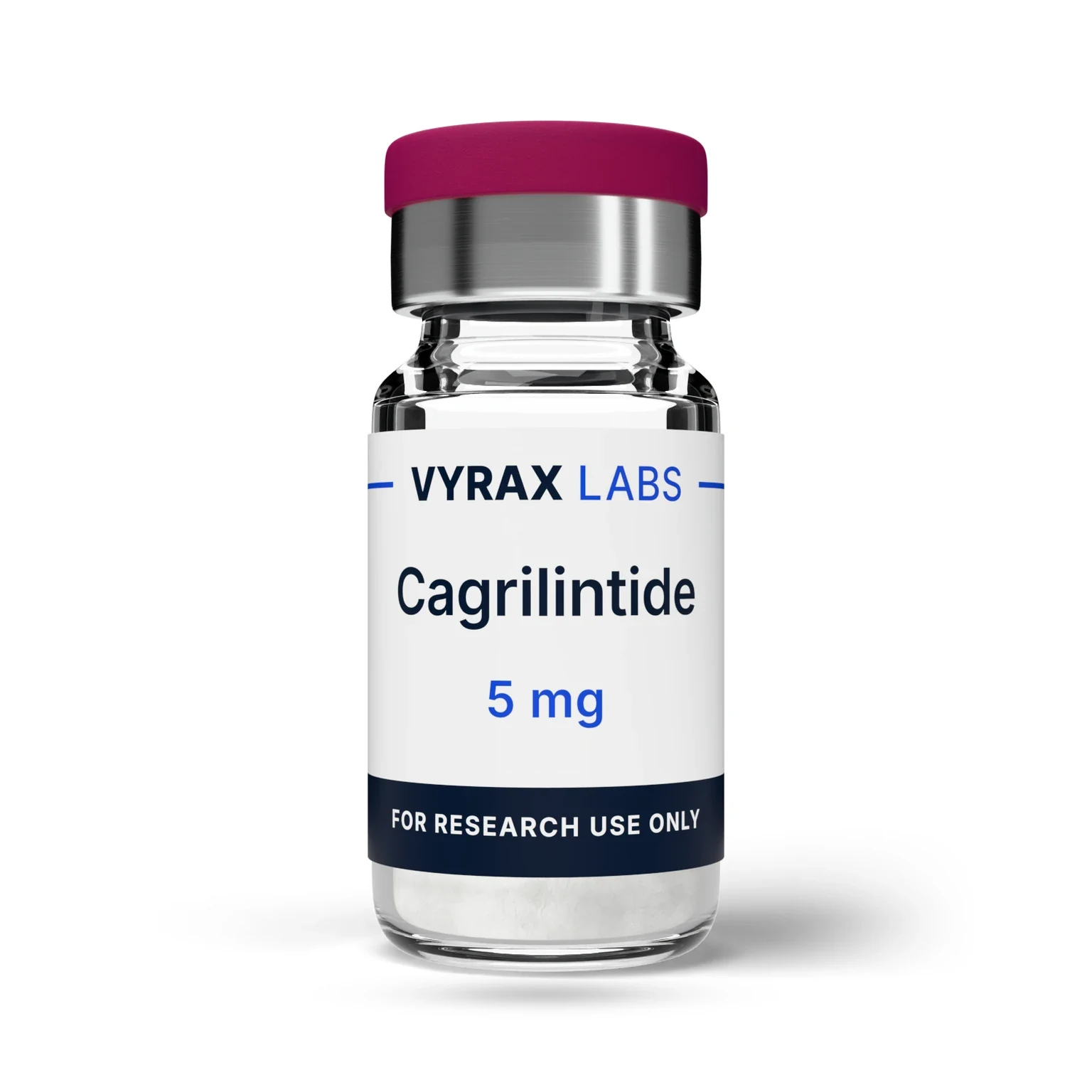 Cagrilintide 5mg illustrative vial render