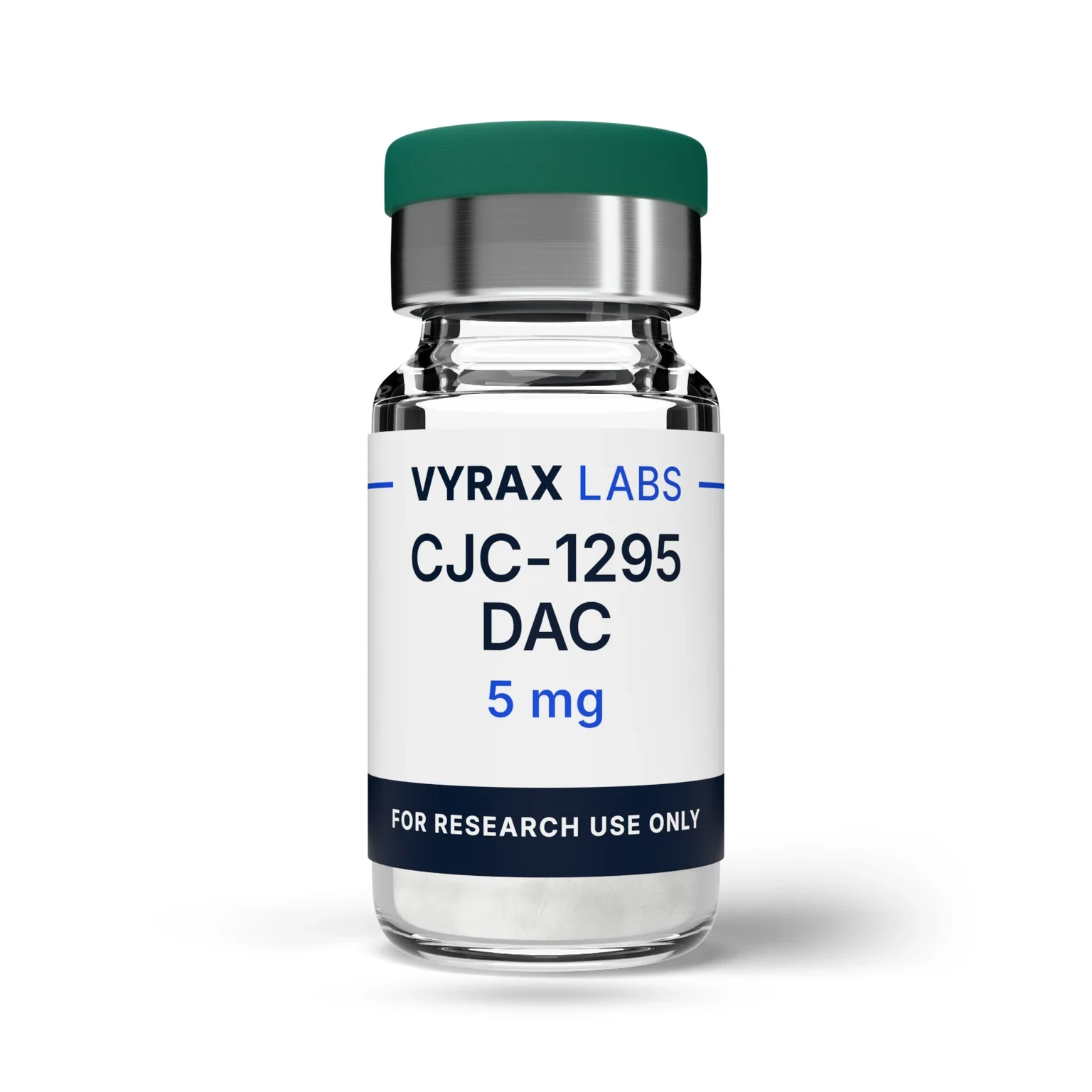 CJC-1295 DAC 5mg illustrative vial render