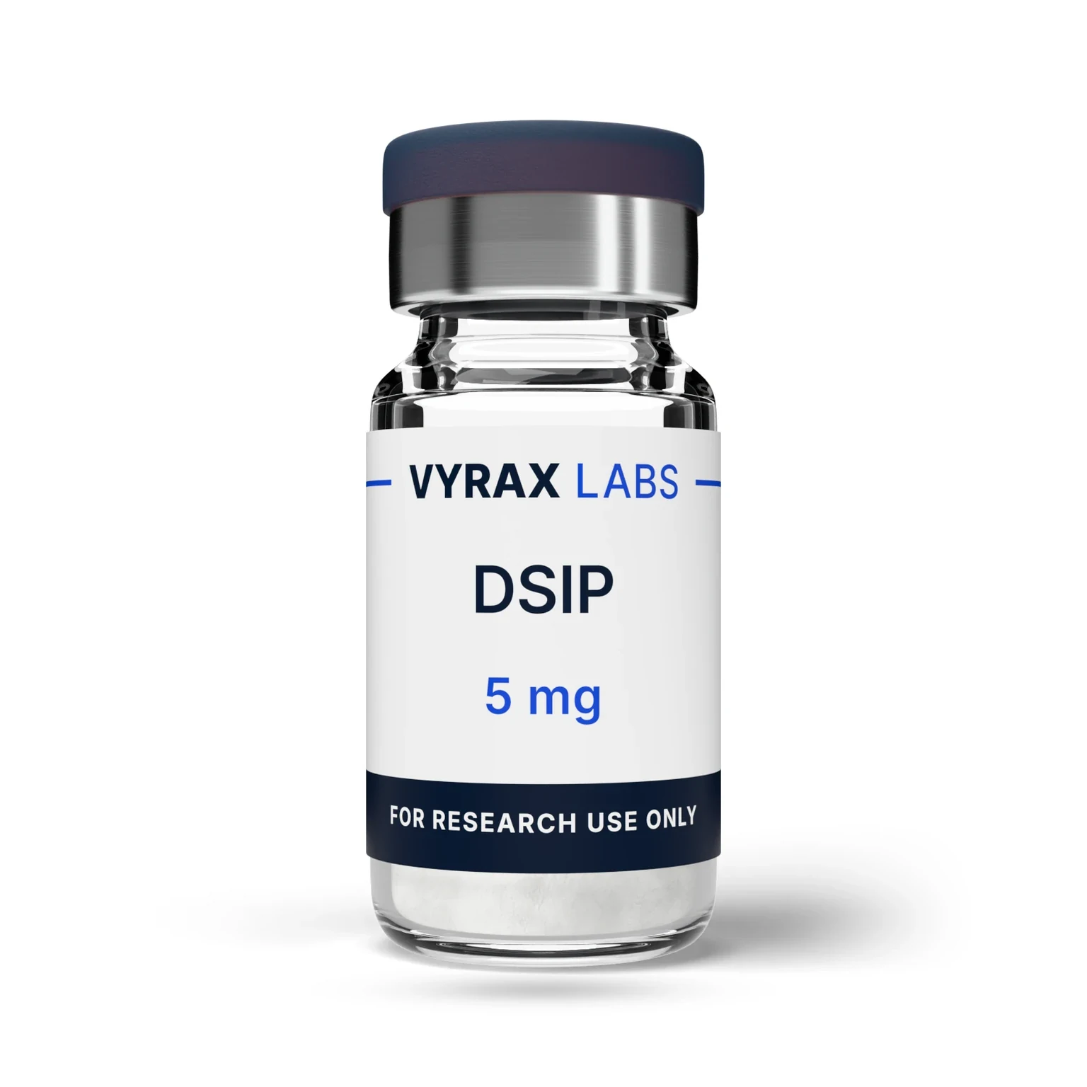 DSIP 5mg illustrative vial render