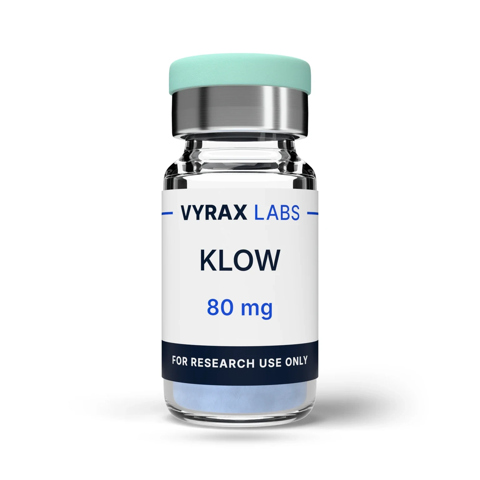 KLOW 80mg illustrative vial render