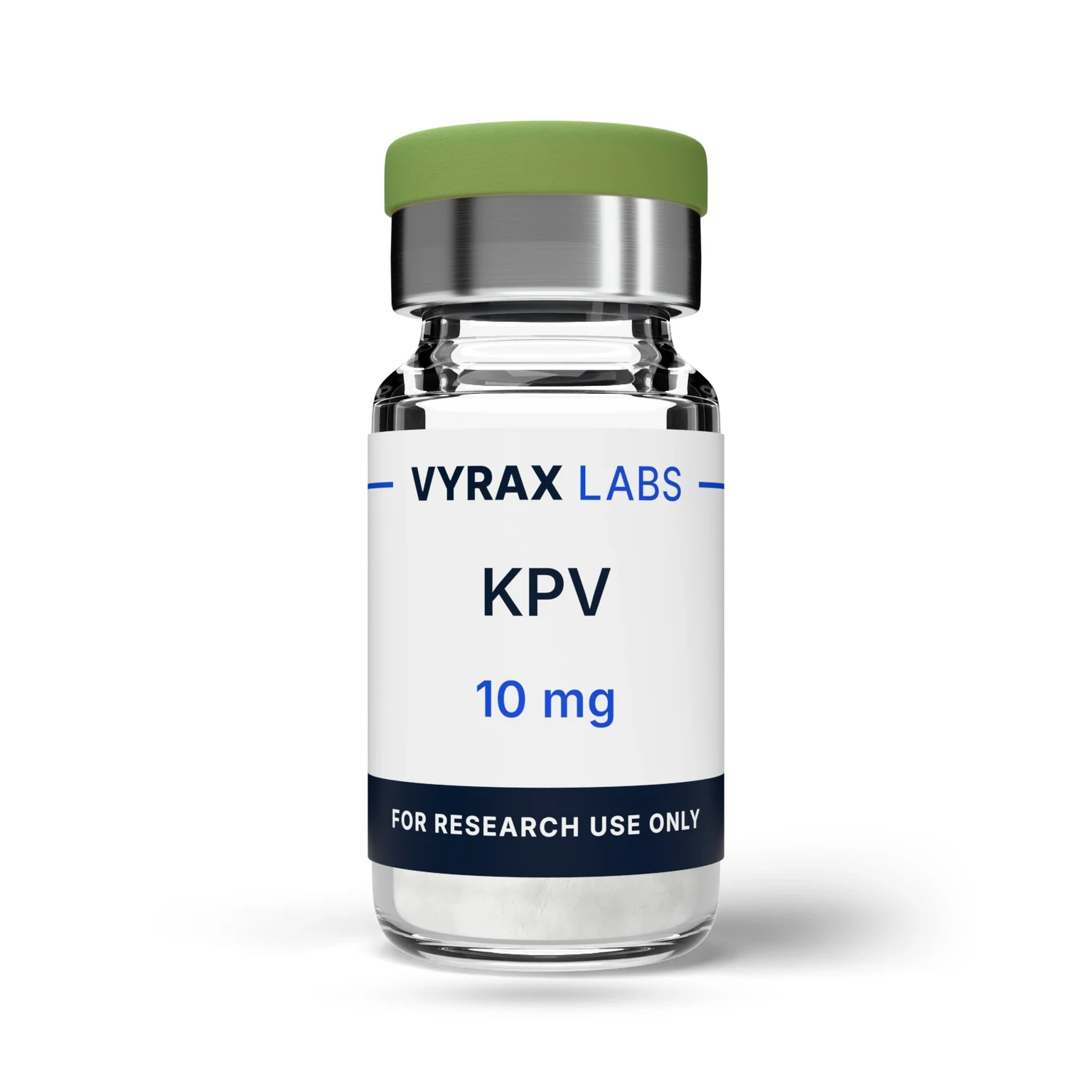 KPV 10mg illustrative vial render