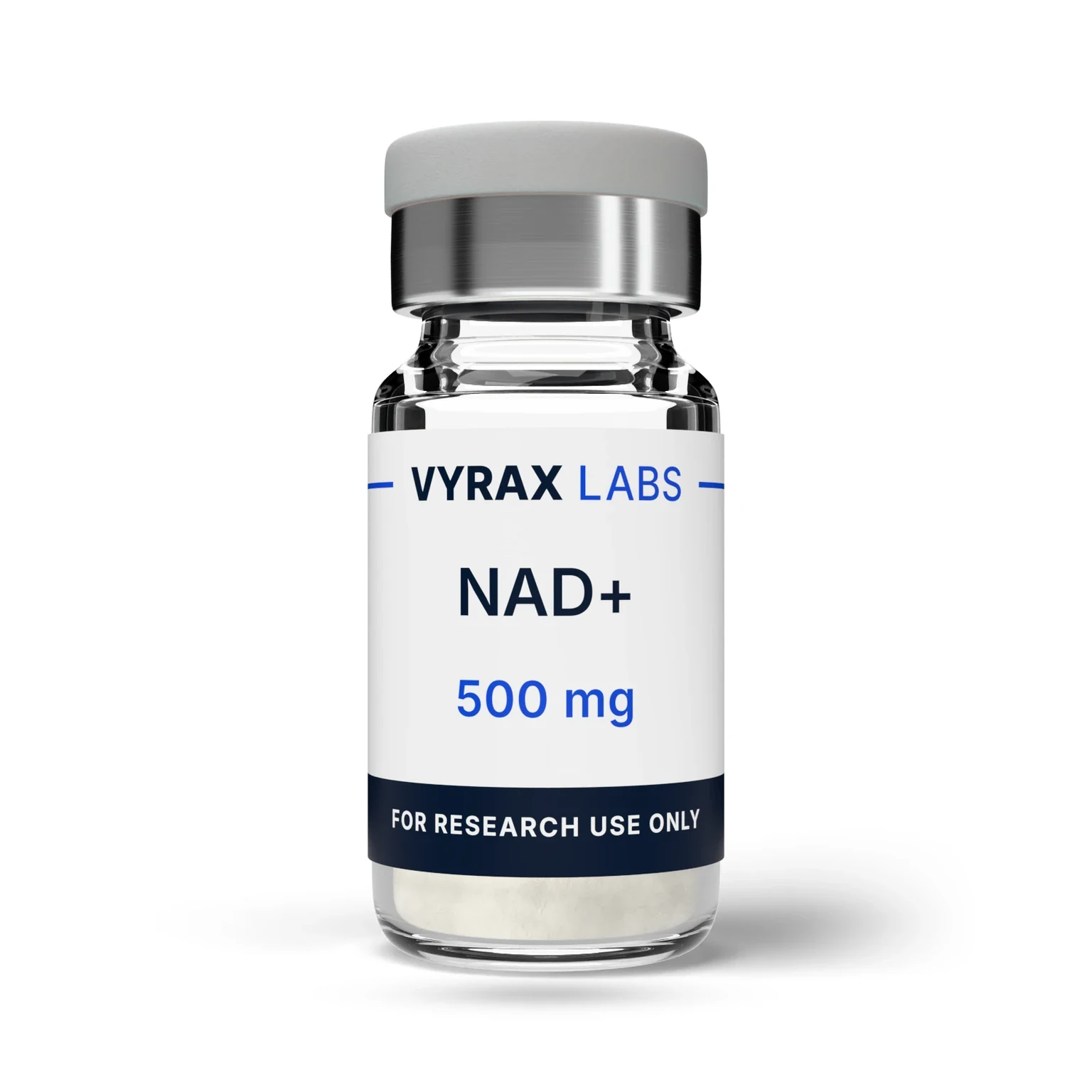 NAD+ 500mg illustrative vial render