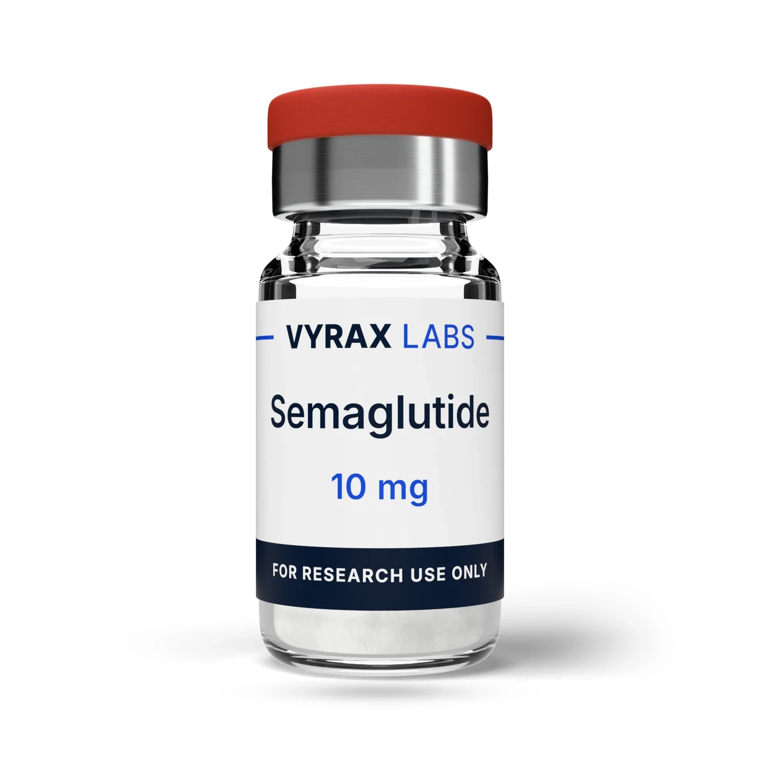 Semaglutide 10mg illustrative vial render