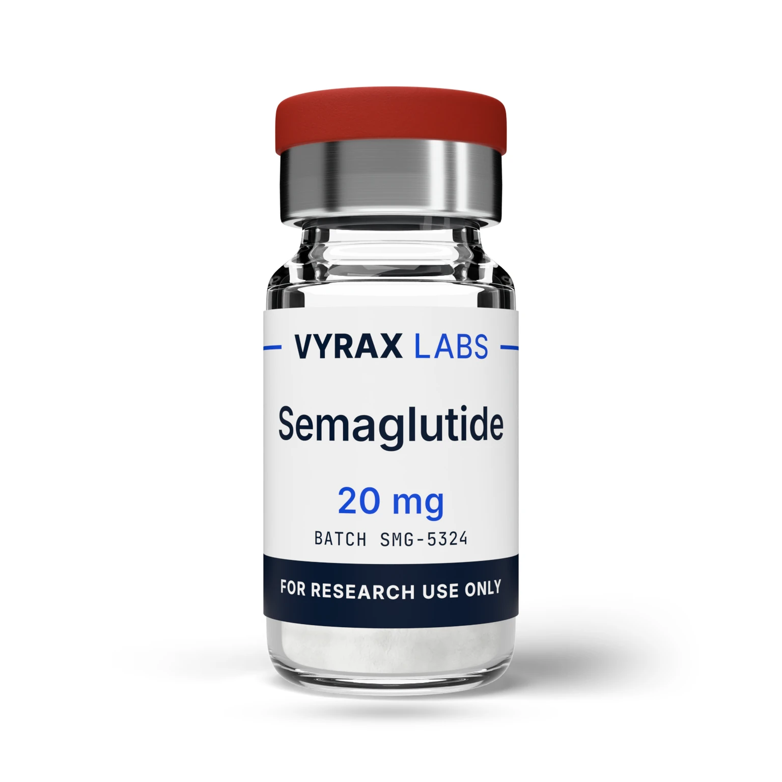 Semaglutide 20mg research vial, Vyrax Labs