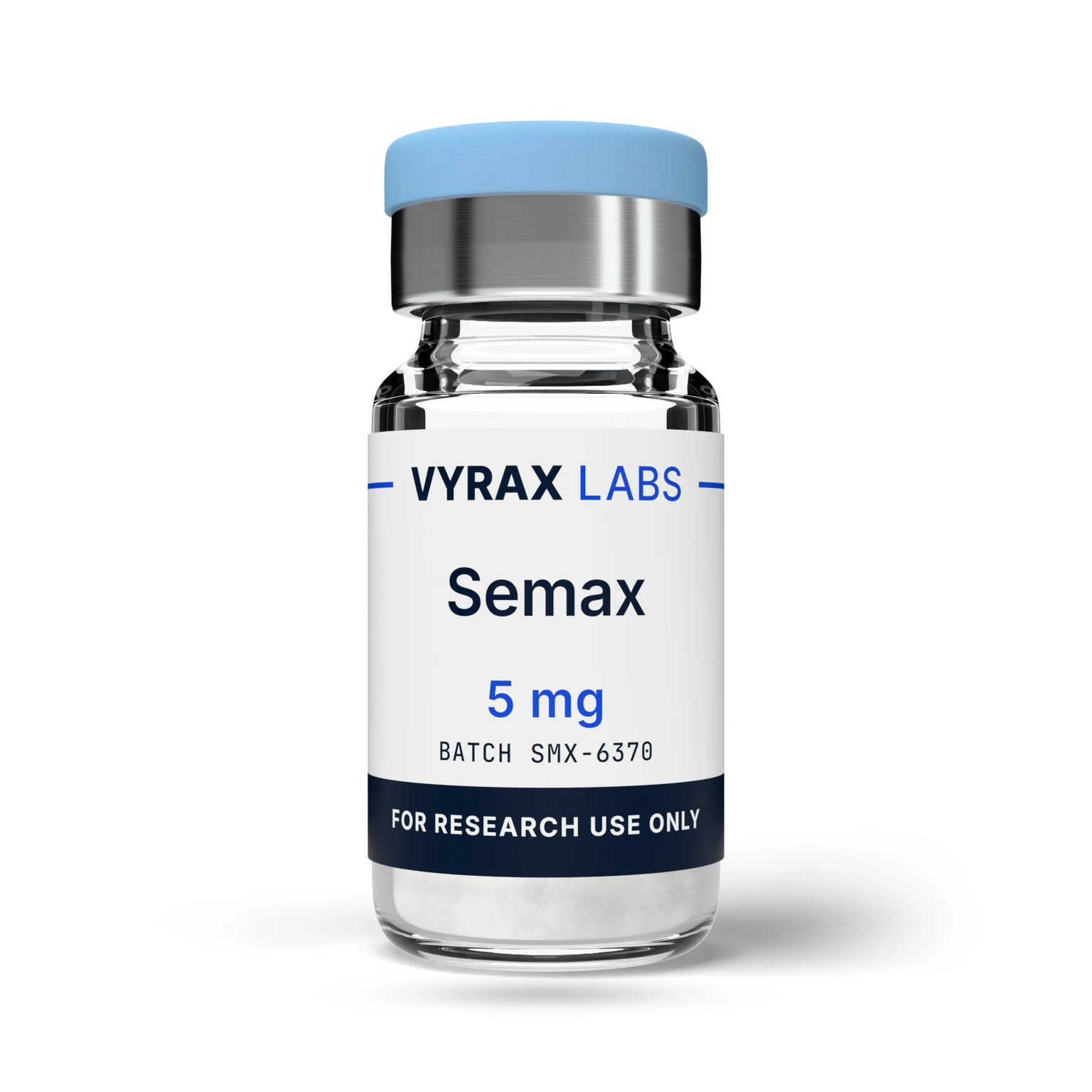 Semax 5mg research vial, Vyrax Labs