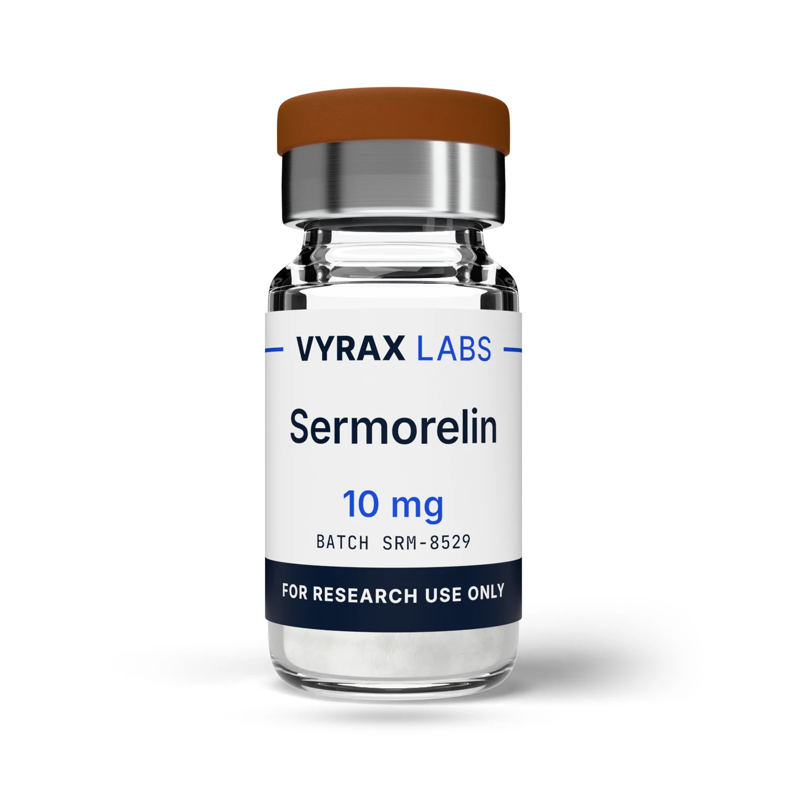 Sermorelin 10mg research vial, Vyrax Labs
