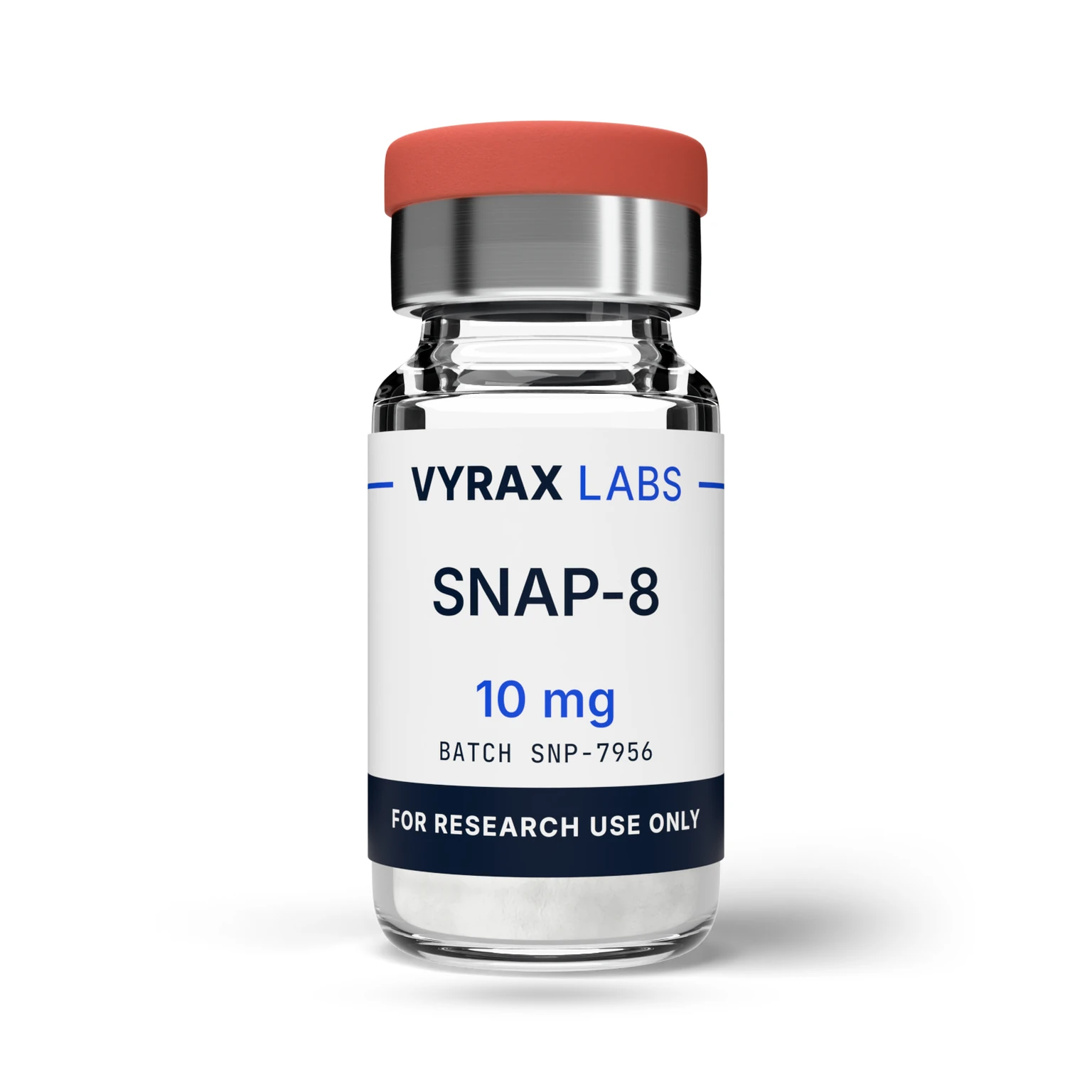 SNAP-8 10mg research vial, Vyrax Labs
