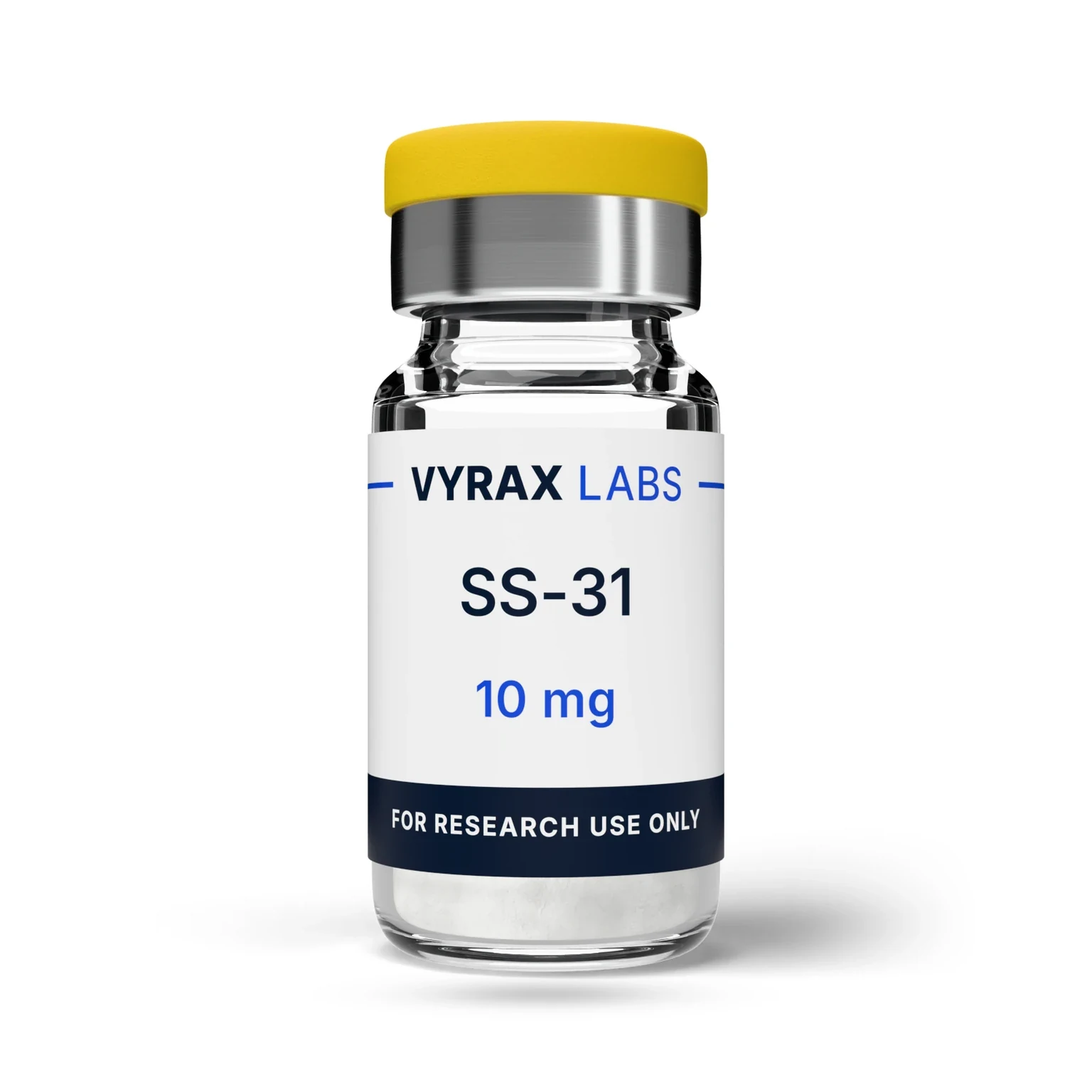 SS-31 10mg illustrative vial render