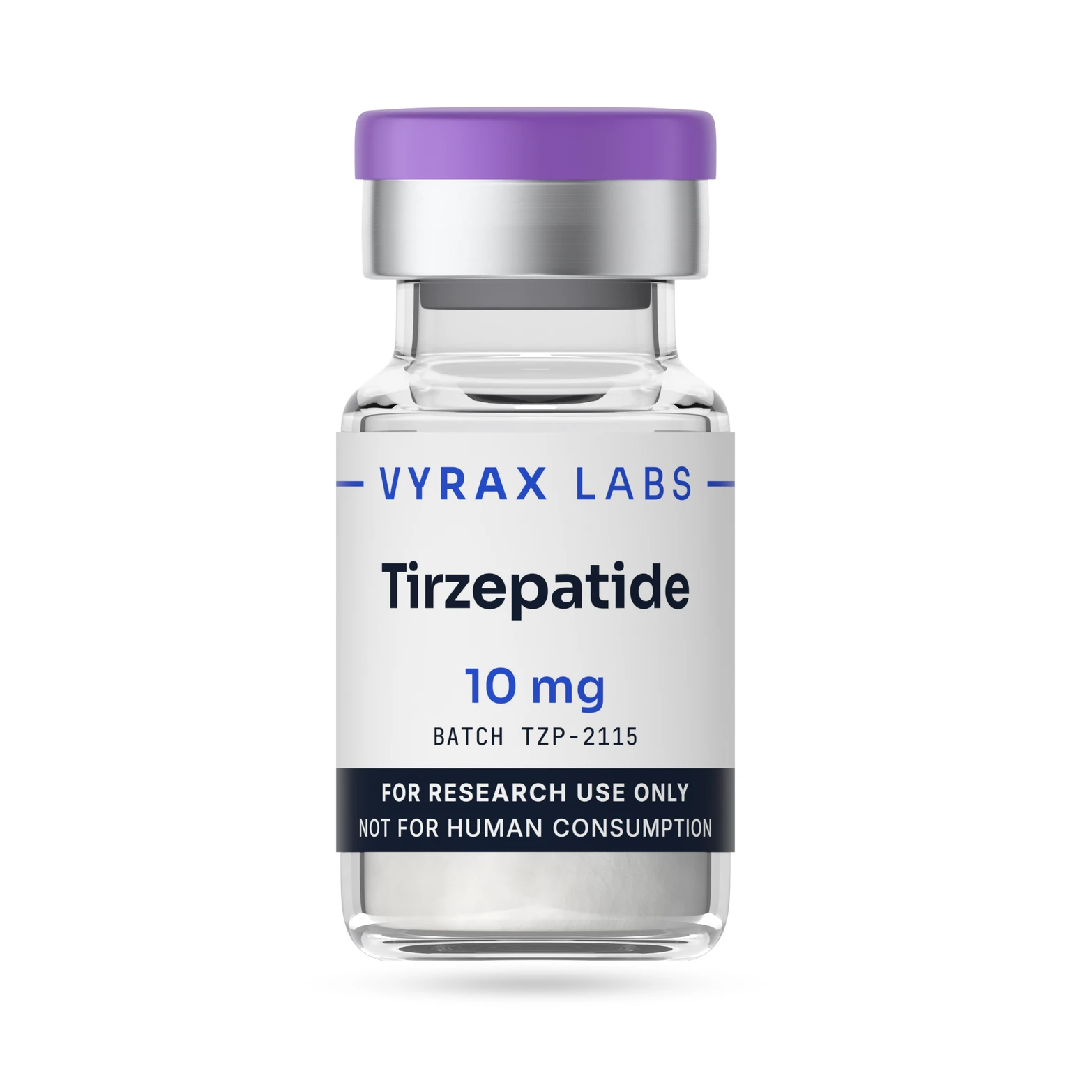 Tirzepatide 10mg research vial