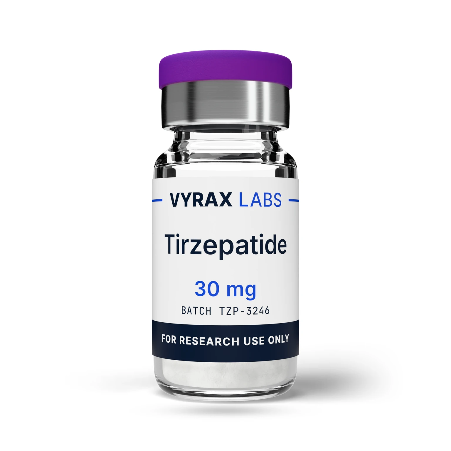 Tirzepatide 30mg research vial, Vyrax Labs