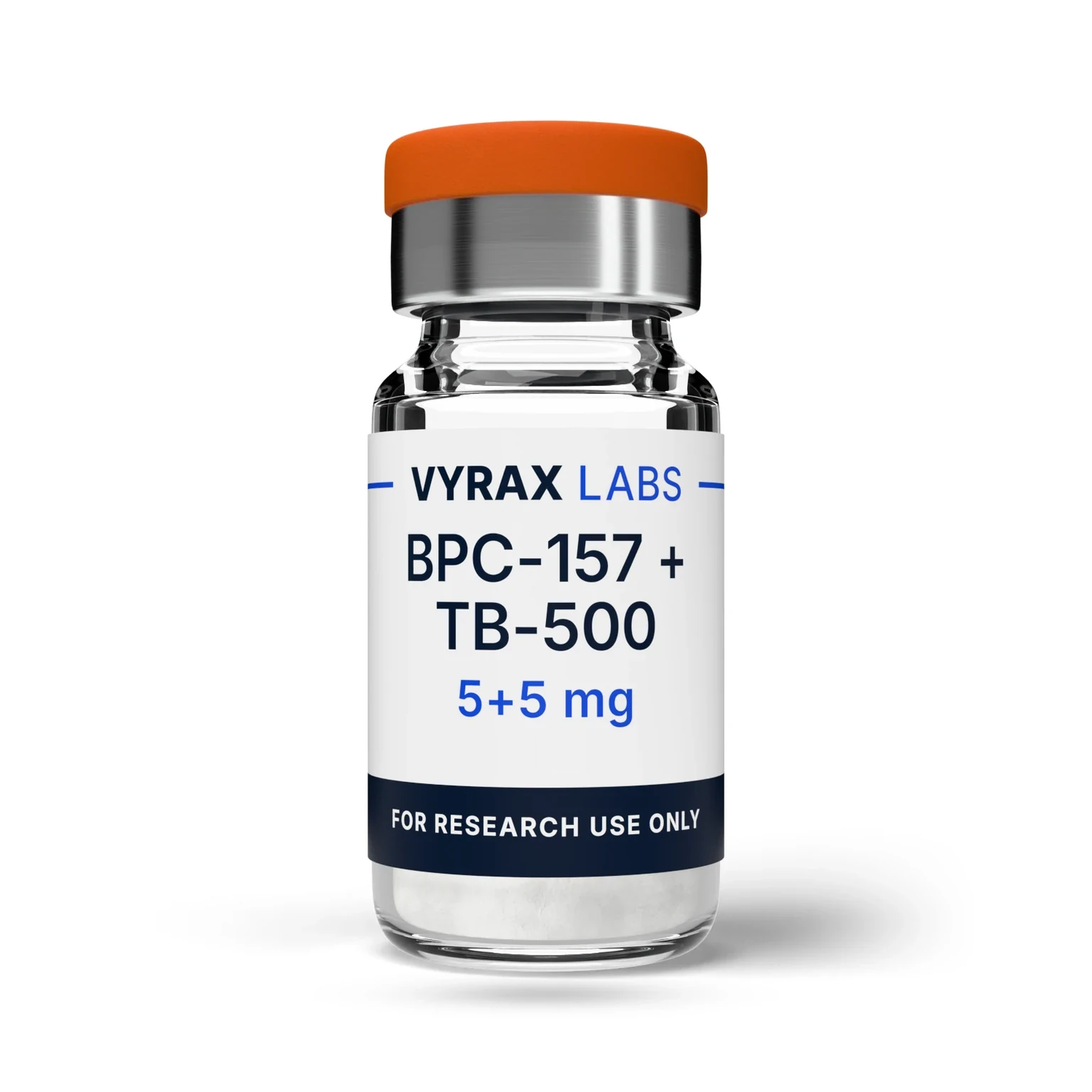 Wolverine Stack 5+5mg illustrative vial render